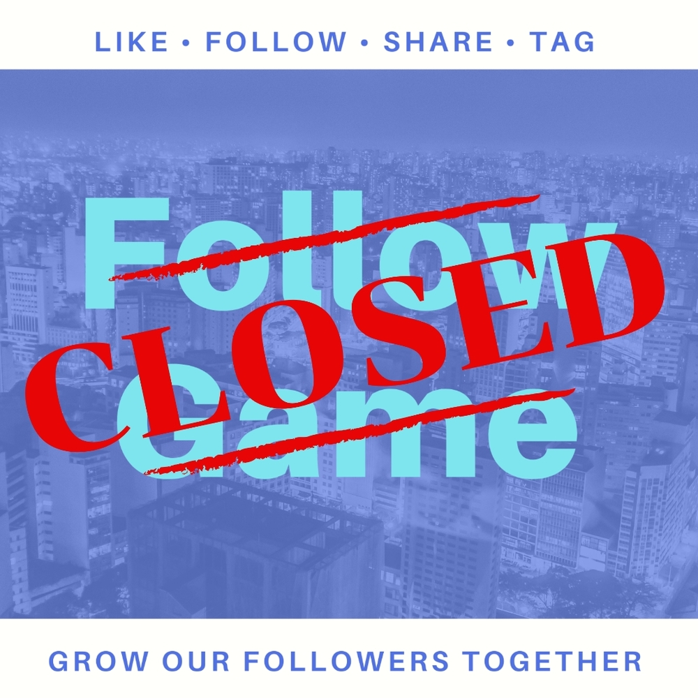 GO LIKE NEW FOLLOW GAME #4 IN CLOSET!